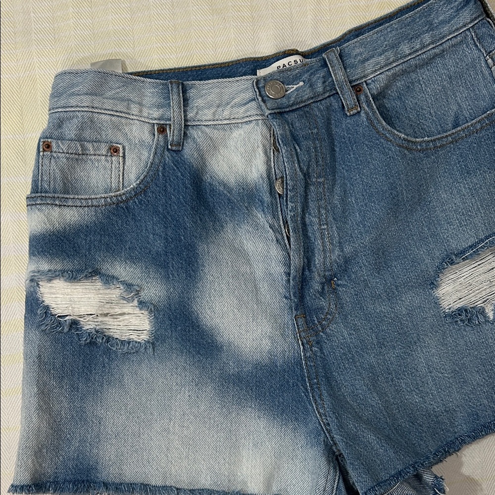 PacSun Ultra High-Rise Vintage Shorts size 28 100% cotton - Picture 6 of 6